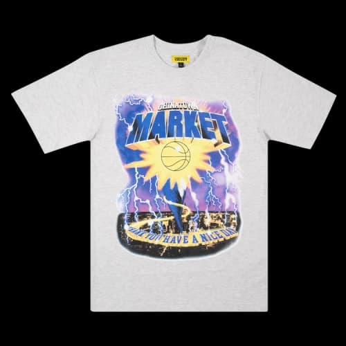 Chinatown Market Tornado Tee 'Grey'