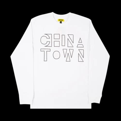 Chinatown Market UV Long-Sleeve Tee 'White'