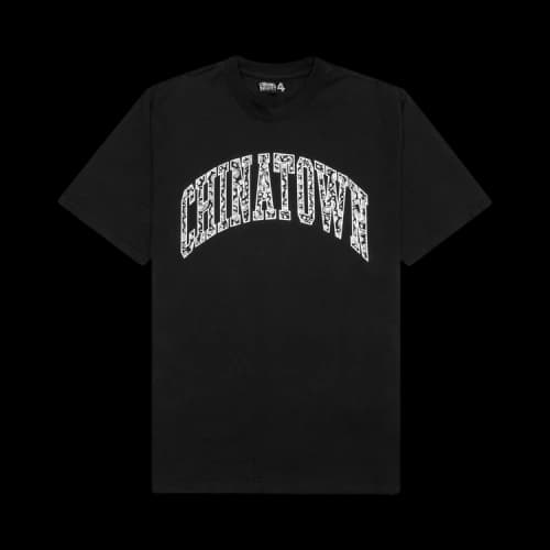 Chinatown Market Paisley Arc Tee 'Black'
