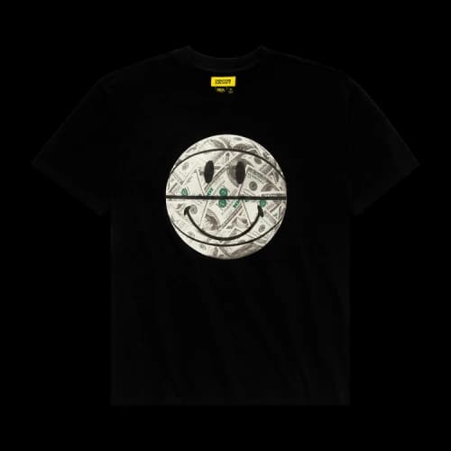 Chinatown Market Smiley Money Ball T-Shirt 'Black'