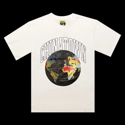 Chinatown Market Smiley Global Citizen Bball Tee 'White'