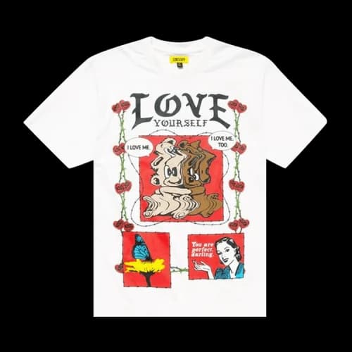 Chinatown Market Never Be Alone Bear T-Shirt 'White'