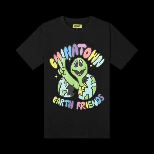 Chinatown Market Earth Friends T-Shirt 'Black'