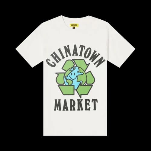 Chinatown Market Recycle Global Tee 'Cream'