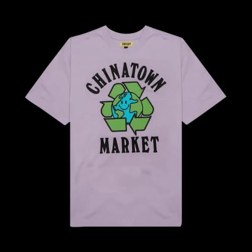 Chinatown Market Recycle Global Tee 'Purple'