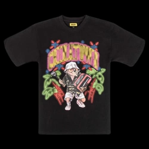 Chinatown Market Cabo Bear Arc T-Shirt 'Black'