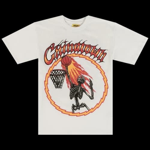 Chinatown Market Skelly World Tour Tee 'Cream'