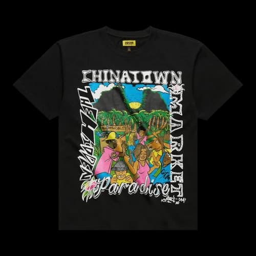 Chinatown Market Mad Riddim T-Shirt 'Black'