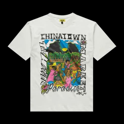 Chinatown Market Mad Riddim T-Shirt 'Cream'