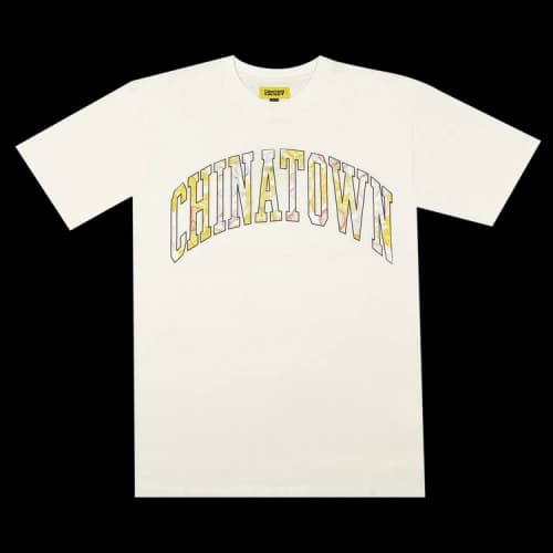 Chinatown Market Watercolor Arc T-Shirt 'Cream'