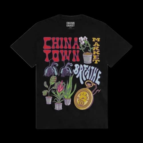 Chinatown Market Time Lord Tee 'Black'