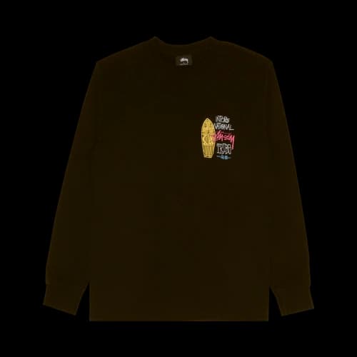 Stussy IST Mask Long-Sleeve Tee 'Black'
