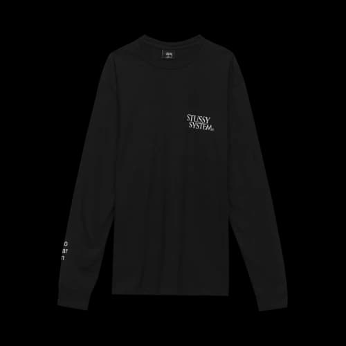 Stussy Solar System Long-Sleeve Tee 'Black'