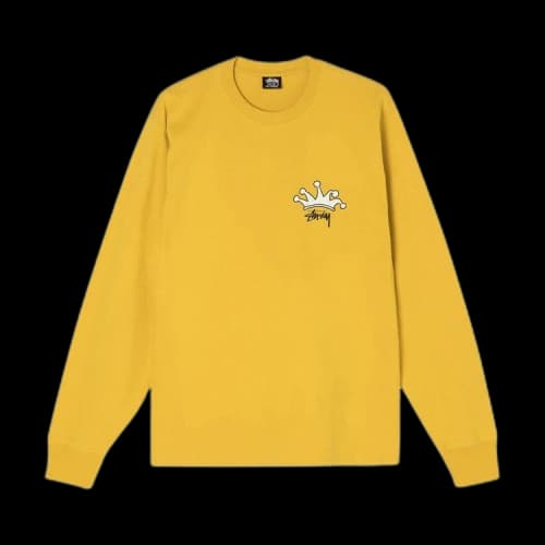 Stussy S Crown Long-Sleeve Tee 'Honey'