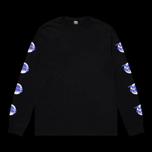 Stussy Skateman Long-Sleeve Tee 'Black'