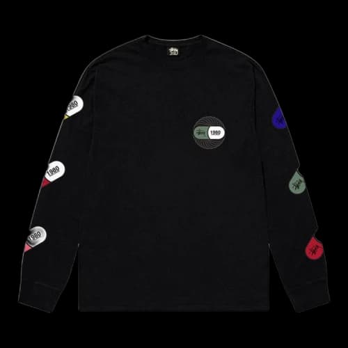 Stussy Capsule Long-Sleeve Tee 'Black'