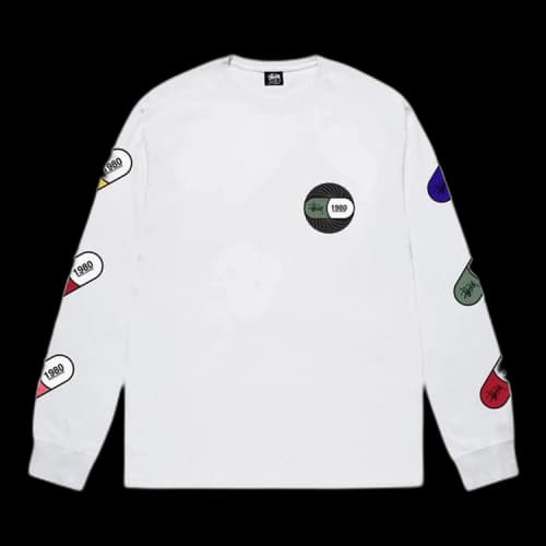 Stussy Capsule Long-Sleeve Tee 'White'