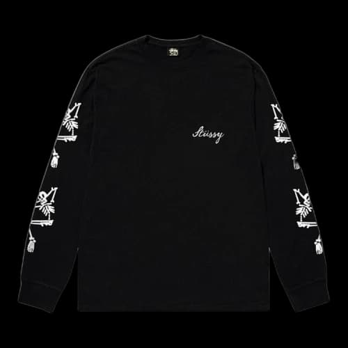 Stussy Paradise Lost LS Tee Black