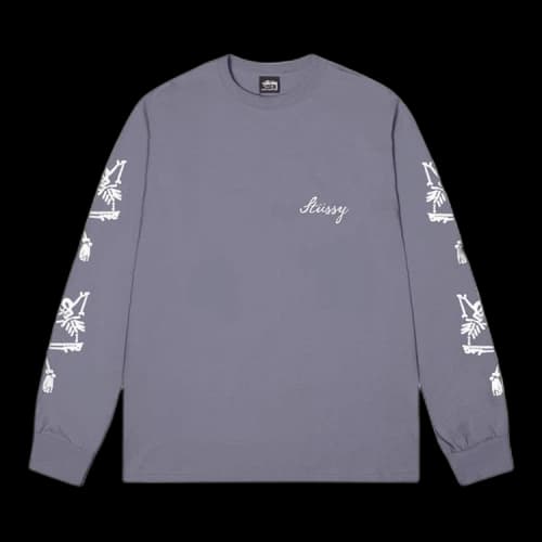 Stussy Paradise Lost Long-Sleeve Tee 'Mauve'