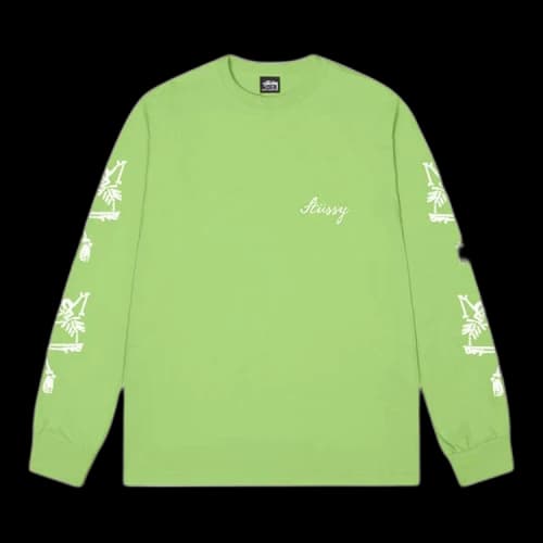 Stussy Paradise Lost Long-Sleeve Tee 'Tea'