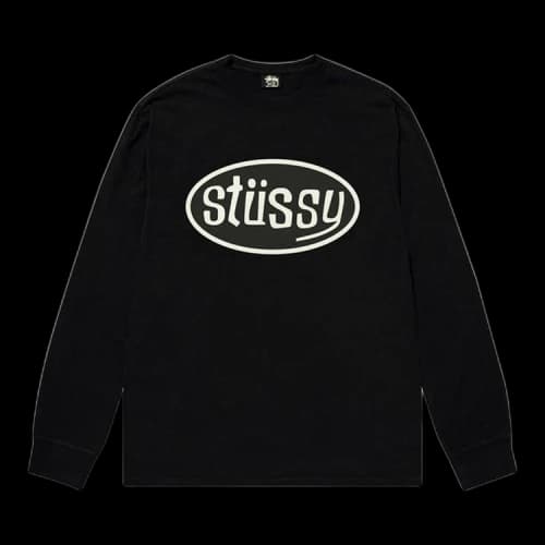 Stussy Pitstop LS Tee Black