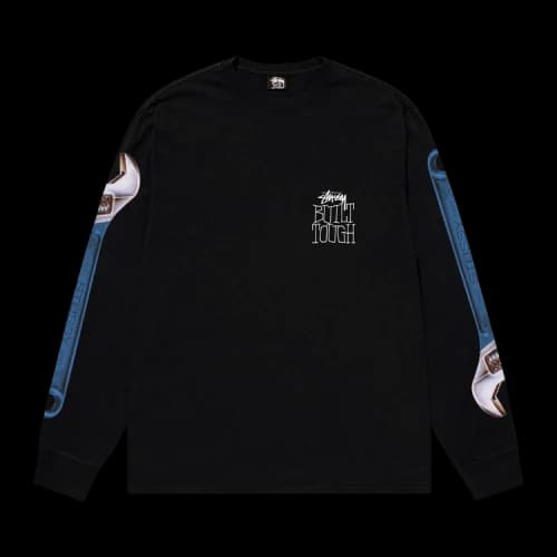 Stussy Wrench Long-Sleeve Tee 'Black'