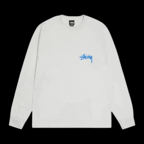 Stussy Beat Crazy Long-Sleeve Tee 'Fog'