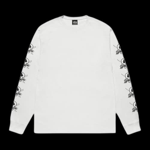 Stussy Pigment Dyed Foils Long-Sleeve Tee 'Natural'