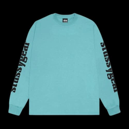 Stussy Gear Long Sleeve Tee Ocean