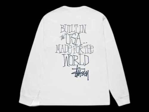 Stussy Built In USA Pigment Dyed Ls Tee Natural