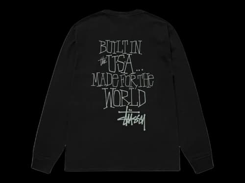 Stussy Built In USA Pigment Dyed Ls Tee Natural
