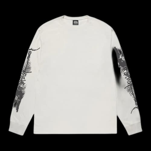 Stussy Barracuda Long-Sleeve Tee 'Natural'