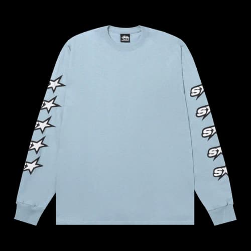 Stussy Speedway Long-Sleeve Tee 'Slate'