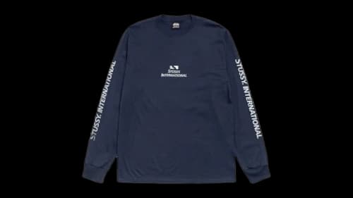 Stussy International L/S Tee Navy