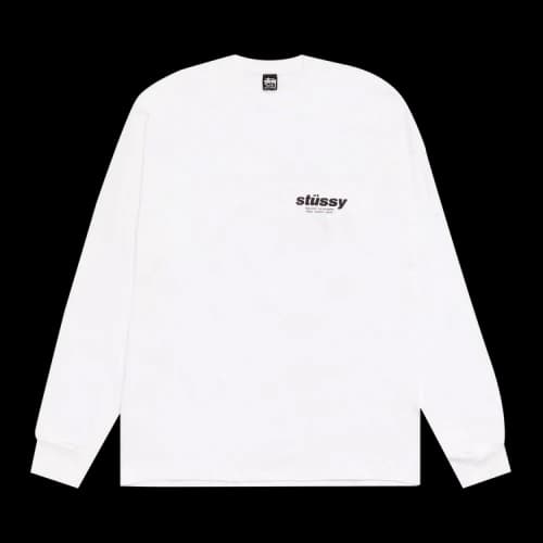 Stussy Rollers Long-Sleeve Tee 'White'