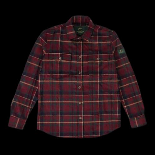 Aimé Leon Dore Woolrich Wool Plaid Button-Down Shirt 'Red'