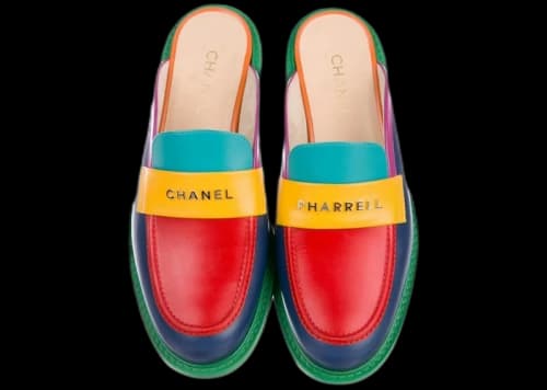 Chanel Mules Pharrell Multi-Color