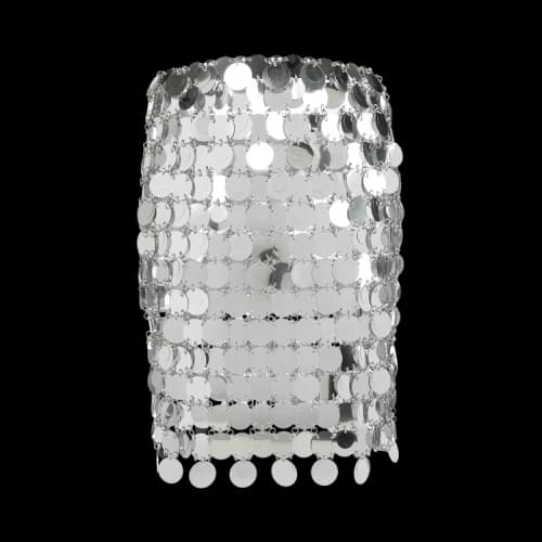 Paco Rabanne Jupe Mini Skirt 'Silver'