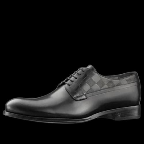 LOUIS VUITTON Haussmann Derby Shoes 'Black'