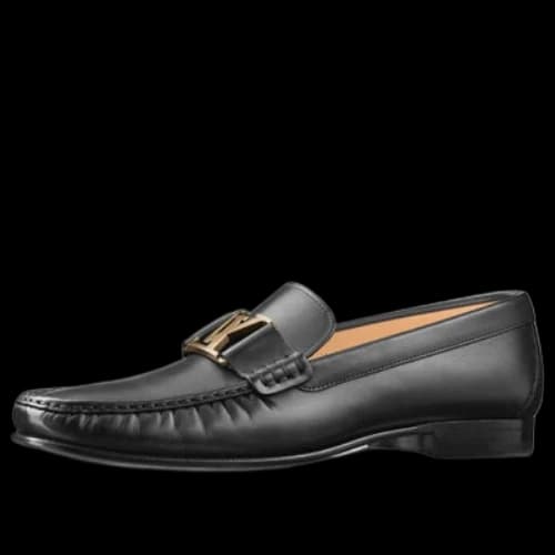 LOUIS VUITTON Montaigne Slip On Shoes 'Black'