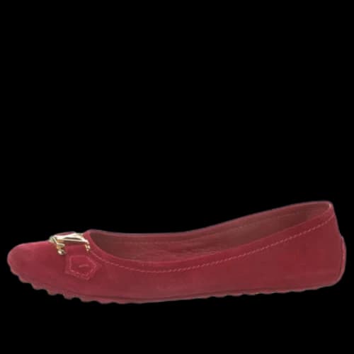 LOUIS VUITTON Ballerina Shoes 'Red Suede' (Women's)