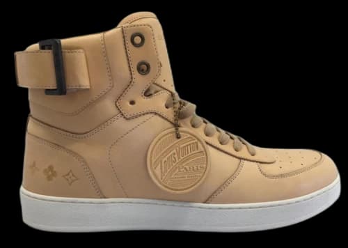 LouisVuitton Rivoli Sneaker Boot Beige