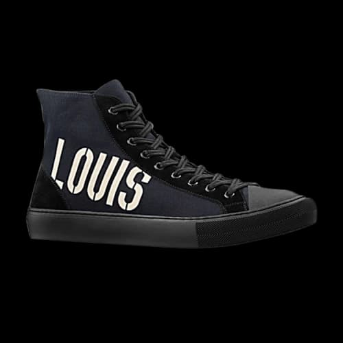 Louis Vuitton Tattoo Sneaker Boot 'Black Louis'