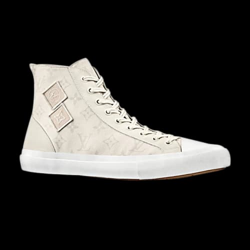 Louis Vuitton Tattoo Sneaker Boot 'Cream'