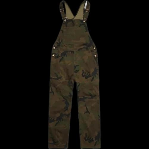 Louis Vuitton x Supreme Jacquard Denim Overalls 'Camo'
