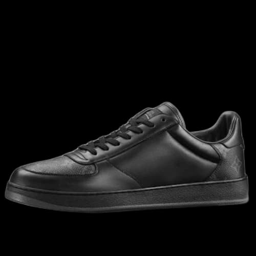 LOUIS VUITTON Rivoli Sneakers 'Black with Logo Monogram'