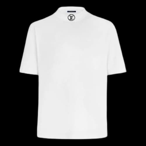 LOUIS VUITTON LV High Neck Logo For Men White