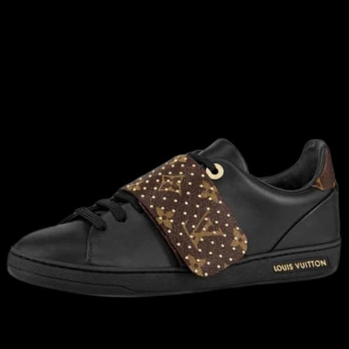LOUIS VUITTON LV Frontrow Sports Shoes Black/Brown (Women's)