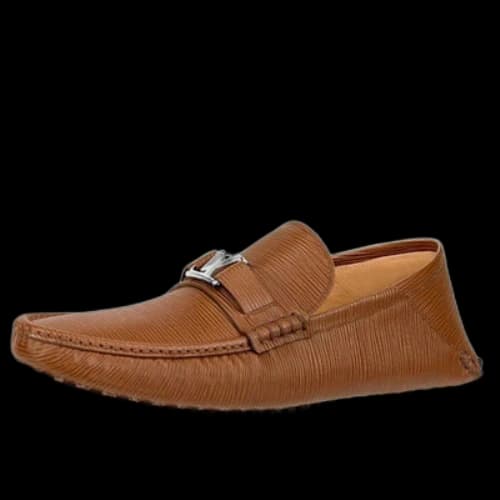 LOUIS VUITTON Hockenheim Moccasin Shoes 'Brown'