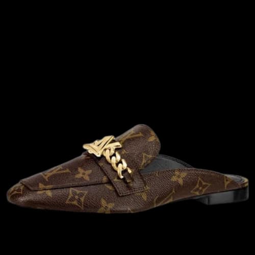 LOUIS VUITTON Upper Case Monogram Mules 'Brown' (Women's)